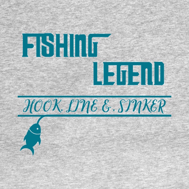 Fishing Legend by Rissenprints